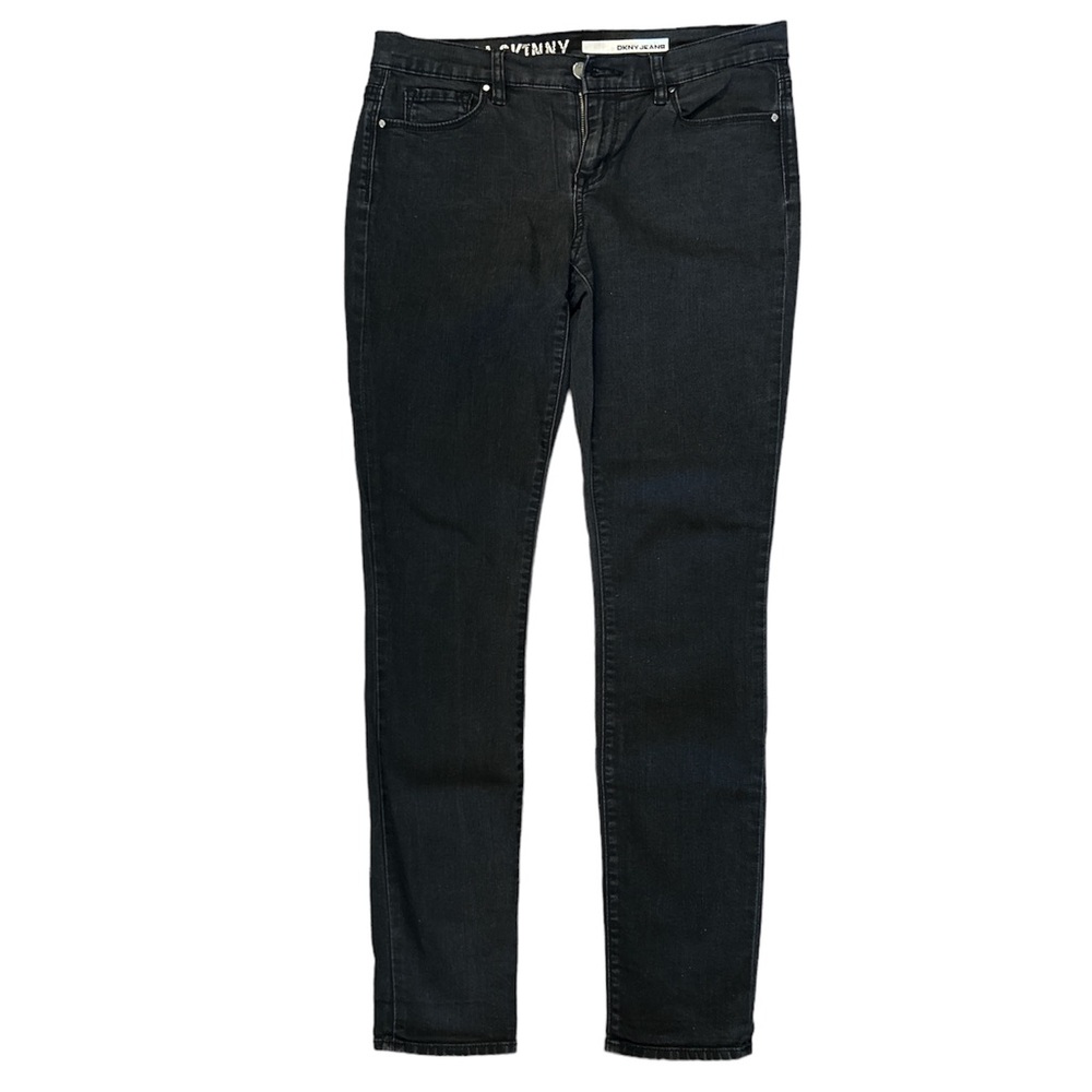 DKNY Ave B Ultra Skinny Black Jeans